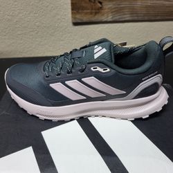 *NEW* Adidas Runfalcon 5 TR W Black/Pink Mesh Low Top Cloudfoam Ortho Women's 6.5 with Tags and Box
