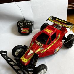 Vintage Radio Shack Red Arrow Buggy RC Car 60-4077 -Untested