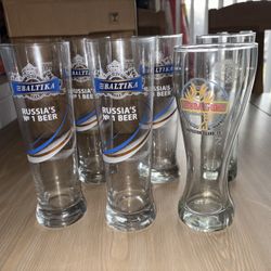 Tall Beer Glasses