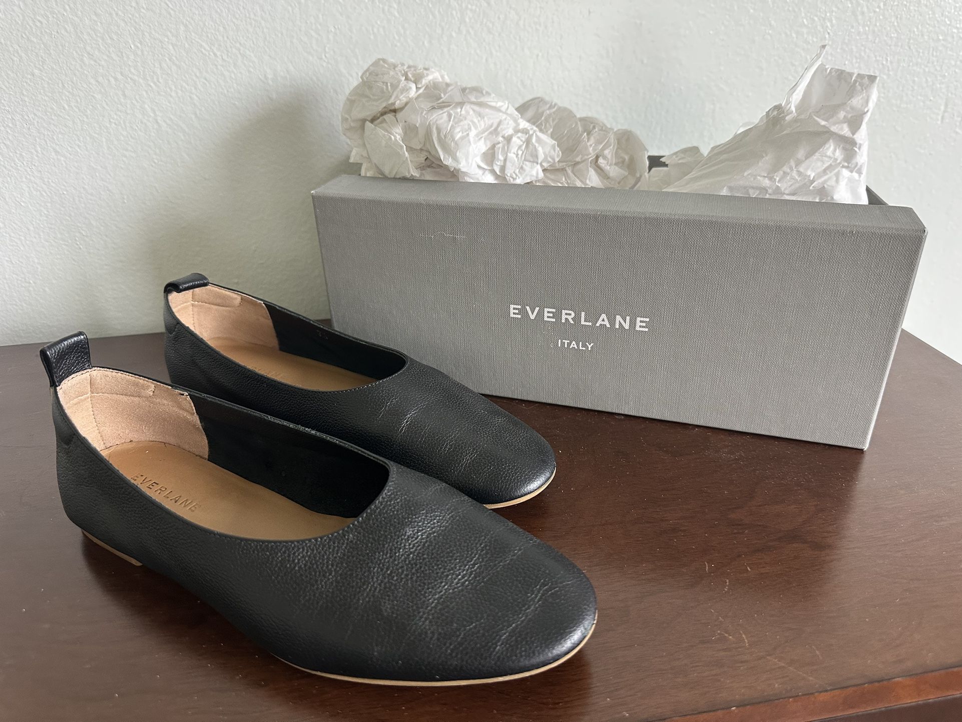 Everlane flats - The Day Glove 7.5 New with box