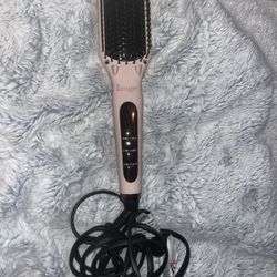 lange hair straightening brush 