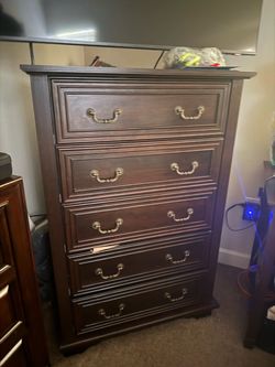 Brown Wooden Chest