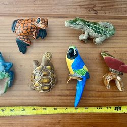 Hand Painted Plant Pot Ornaments From Peru  $6 Each