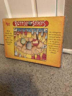 Battle of the sexes board game ~ NEW