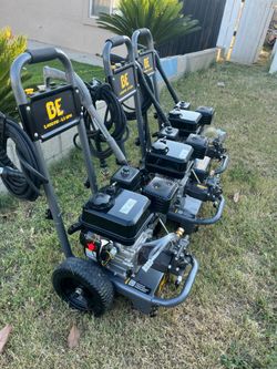 BE Power Equipment Cold Water Gas
Pressure Washer with PowerEase..3400 psi