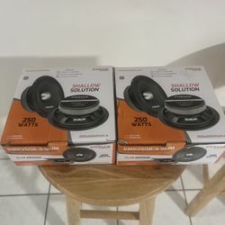 Two new PRV AUDIO brand 6.5” SPEAKERS