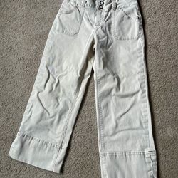 Women’s Cream Capris