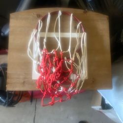 A Decorative Basketball Hoop