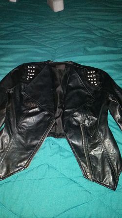 Leather jacket