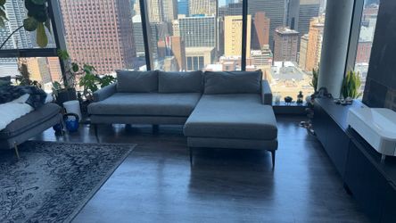 West Elm Andes 90” sectional sofa