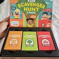 Kids Scavenger Hunt Game, $6