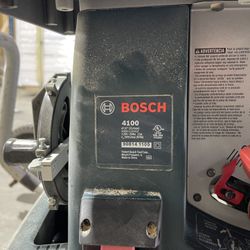 Bosch 4100 Table Saw