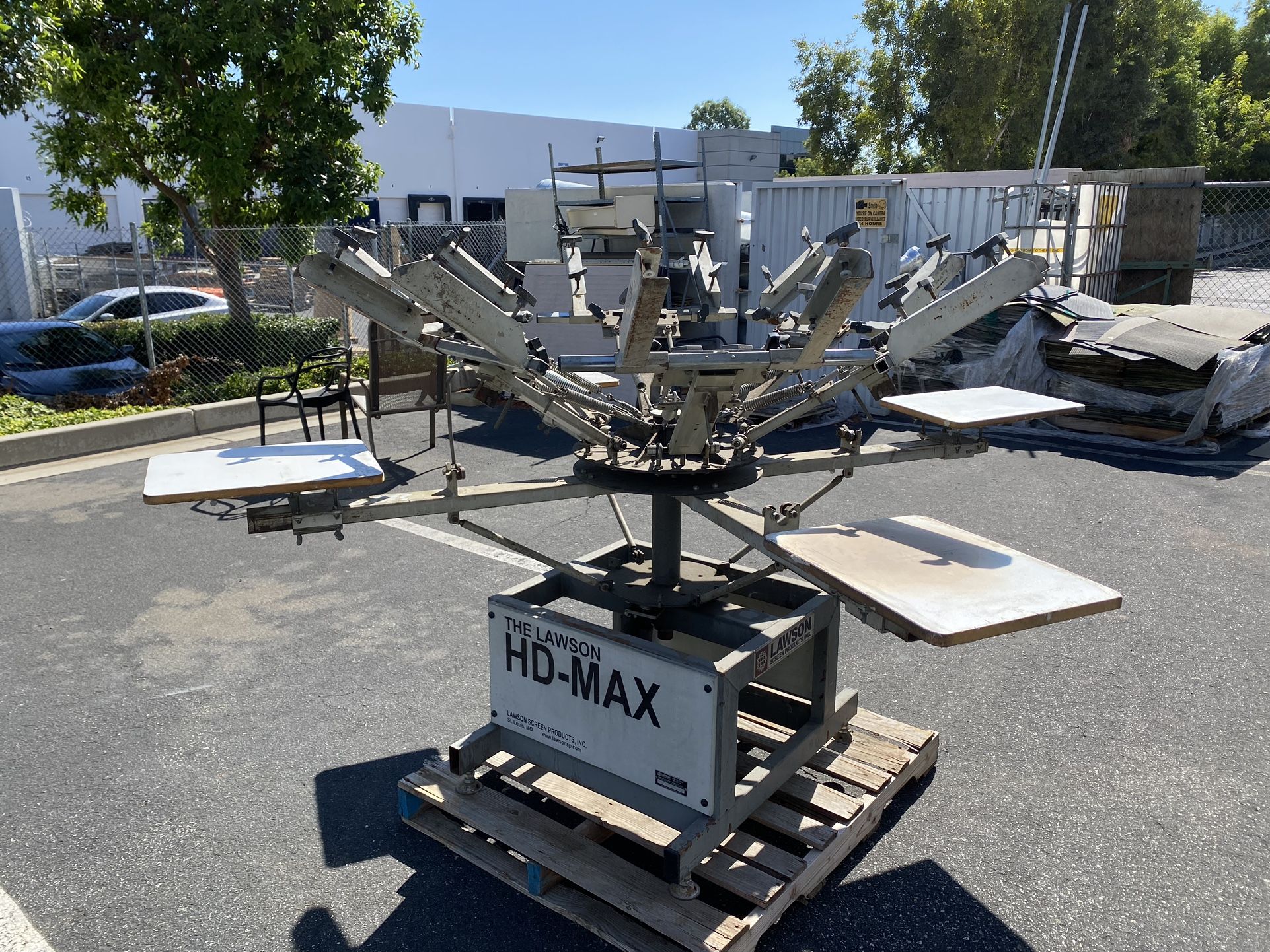 Screen Printing Press Lawson HD MAX