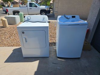 Practically brand new washer and dryer. $300 for both or $200 a piece