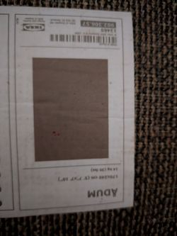 Rug - brown 6x8