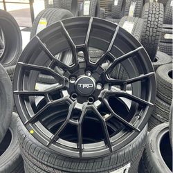 New Wheels 19" Matte Black TRD TR11 In Stock For Camry, WE FINANCE