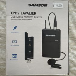 Samson XPD2 Lavalier USB Digital Wireless System