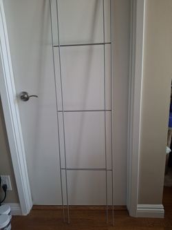 Ikea Detolf Glass Display Case Cabinet Metal Frame