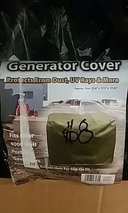 Sportsman Generator cover fits most 4000 watt portable generators ( by sportsman)