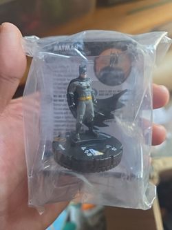 DC Heroclix Batman #D19-005 w/ Card Wizkids Convention Exclusive OP Kit