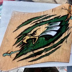 Philadelphia Eagles Resin Plaque