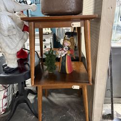 Wood Side  Table 