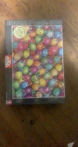 500 piece lady bug puzzle