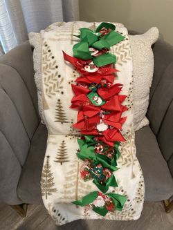 Christmas Hair Bows 12 