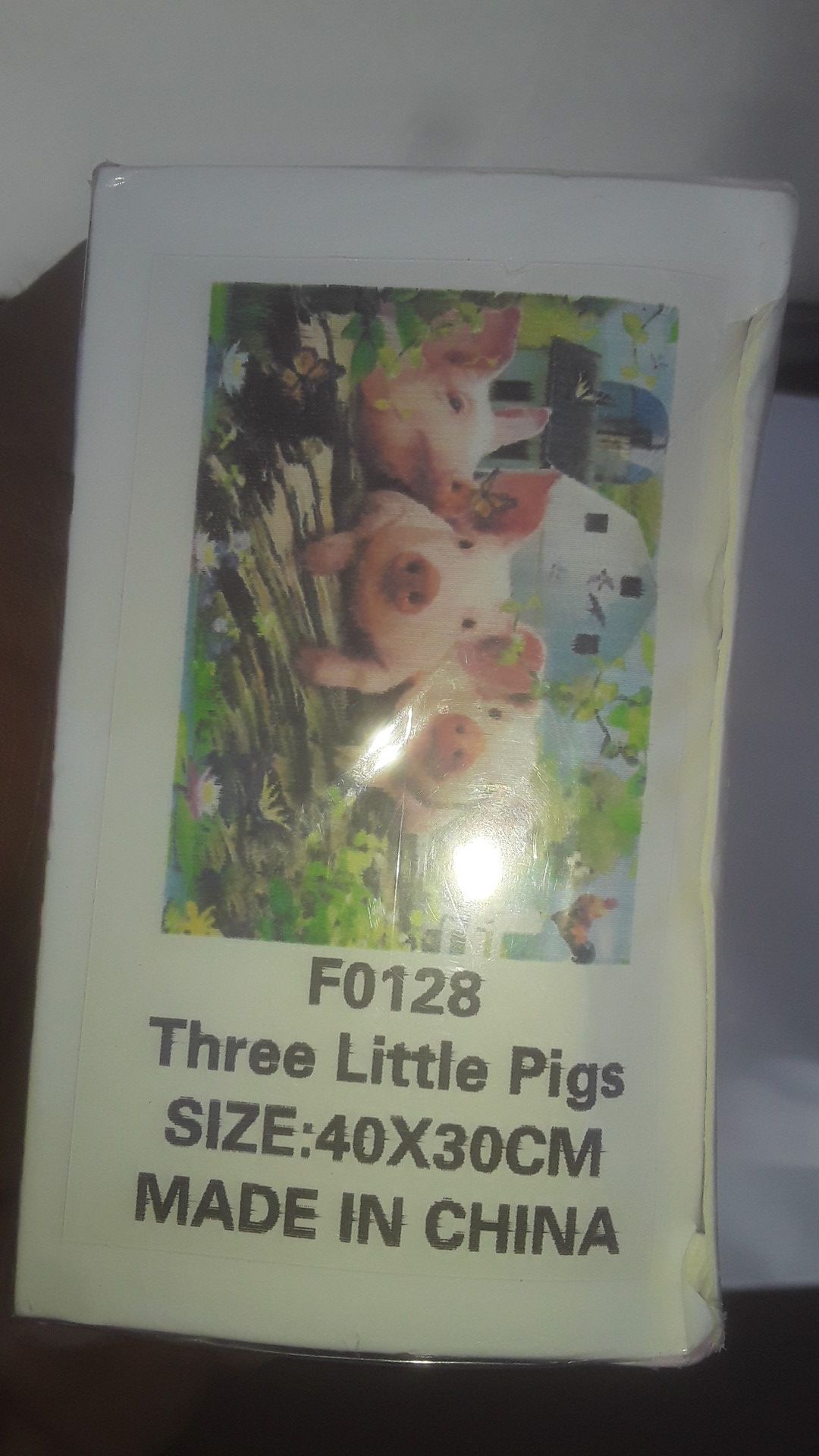 Tunni arts DUAMONDS PAUNTING three little pigs