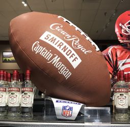 Captain Morgan  Inflatable Football 🏈 
