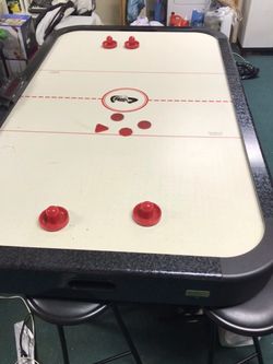 Spartan sports air hockey table. 80” x 48” x 32”
