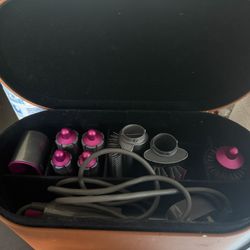 Dyson Hair dryer Multi Styler Airwrap complete HS01VNSFN Pink Silver Color F/JPN