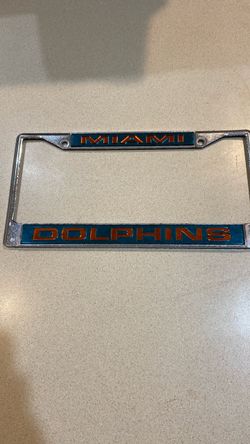 License plate frame