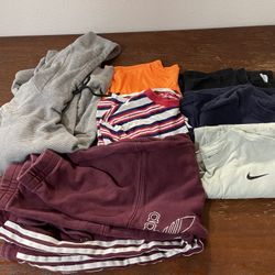 Men’s Size Large T-Shirts, 1 Sweatshirt, and Adidas Sweatpants