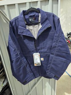 Carhartt Men's Flame Resistant Full Swing Quick Duck Jacket