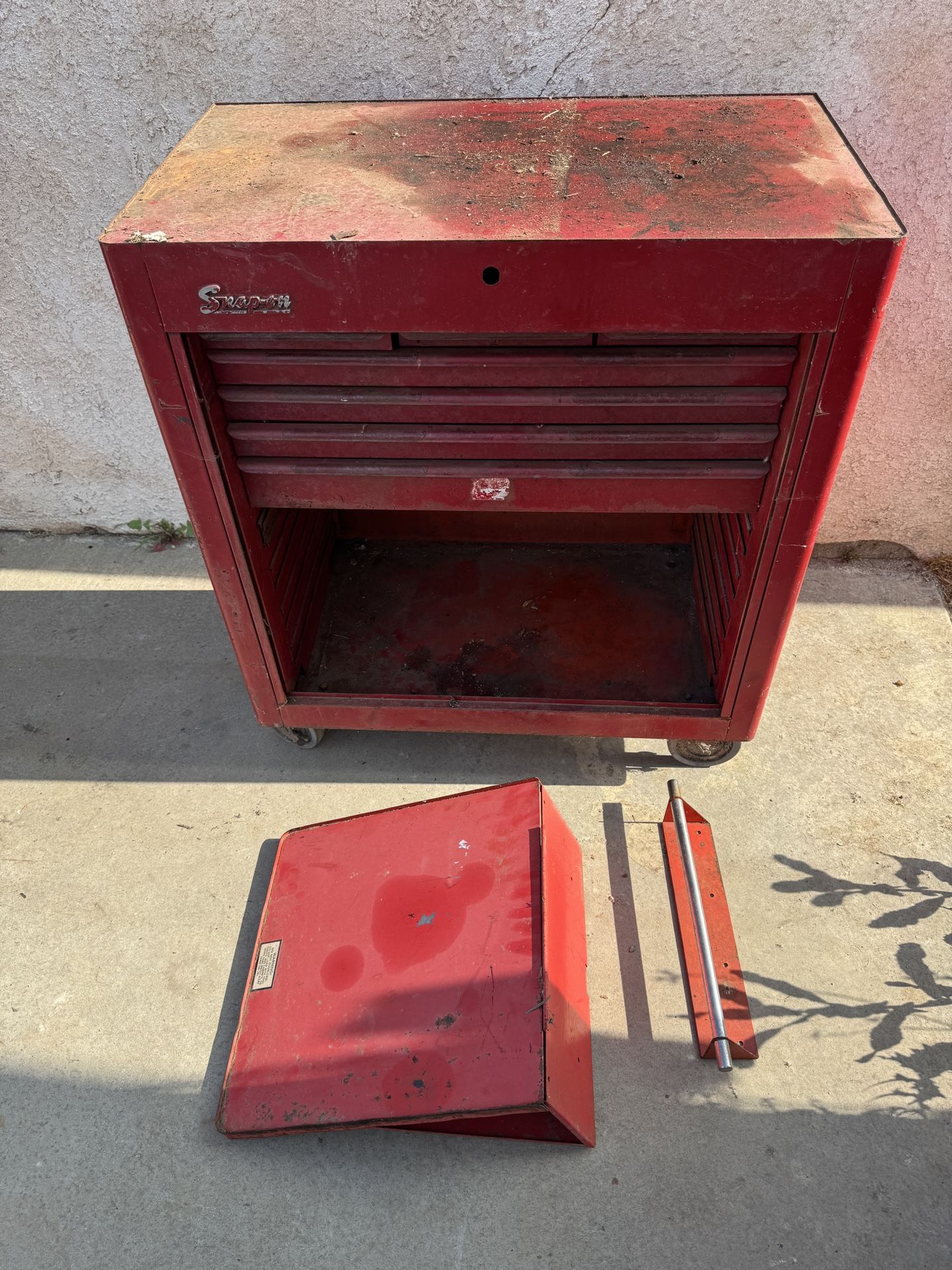 Vintage Snap On 1963 Tool Cart