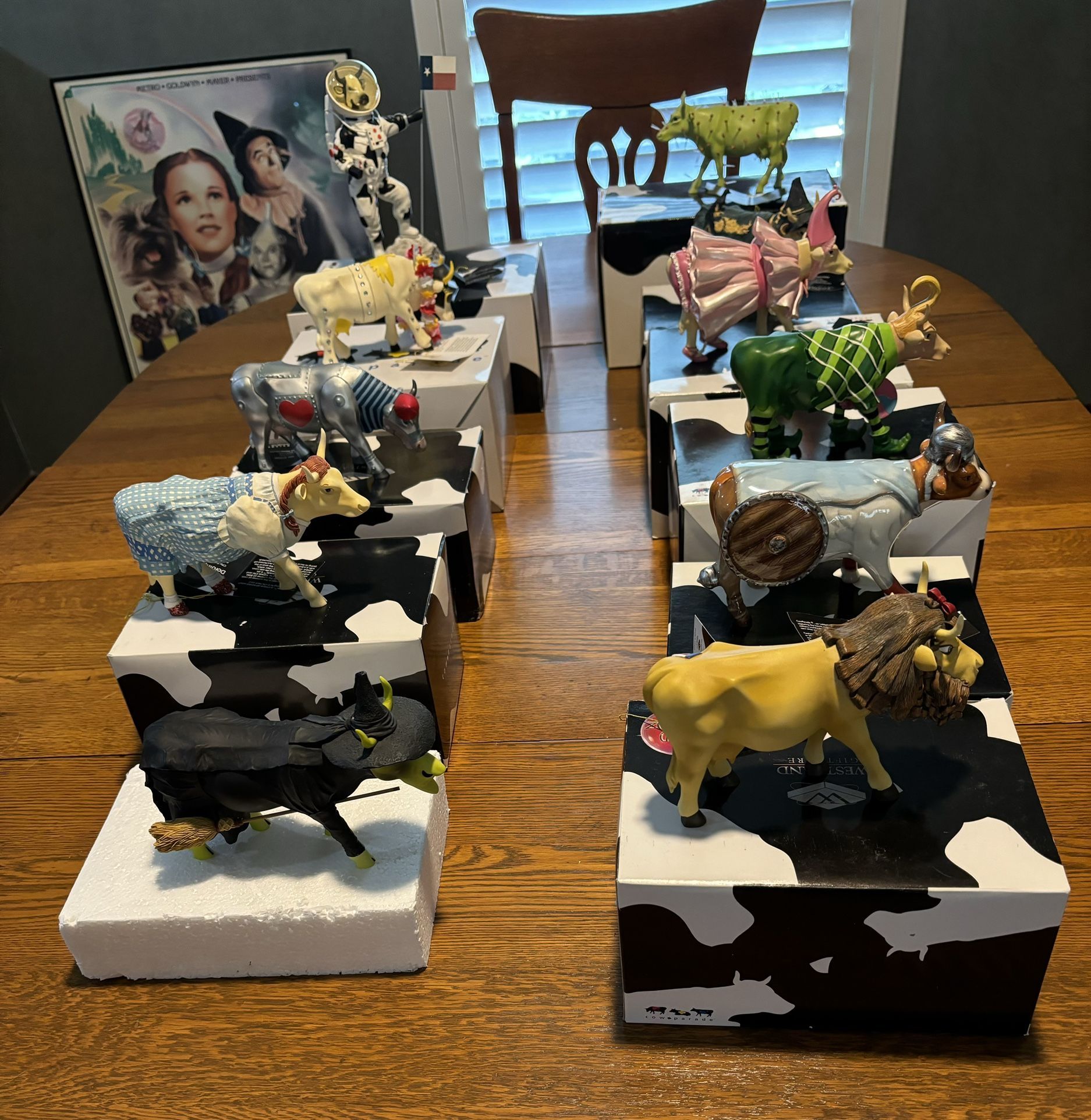 Collection Of 4 Westland Cow Parade Figurines