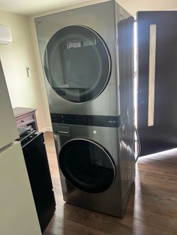 LG thin Q washer and dryer