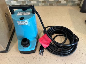 Little Giant 1/6 HP submersible water pump