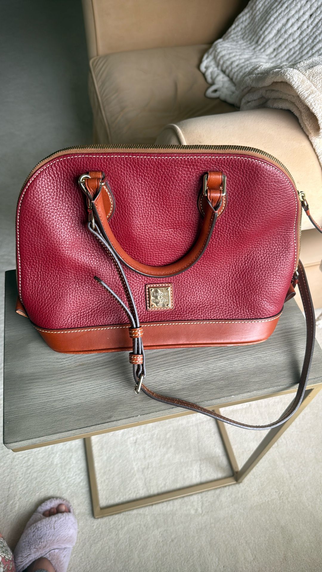 Dooney & Bourke Pebble Grain Satchel