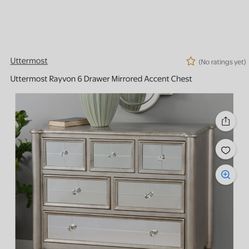Uttermost Rayvon Mirrored Accent Chest