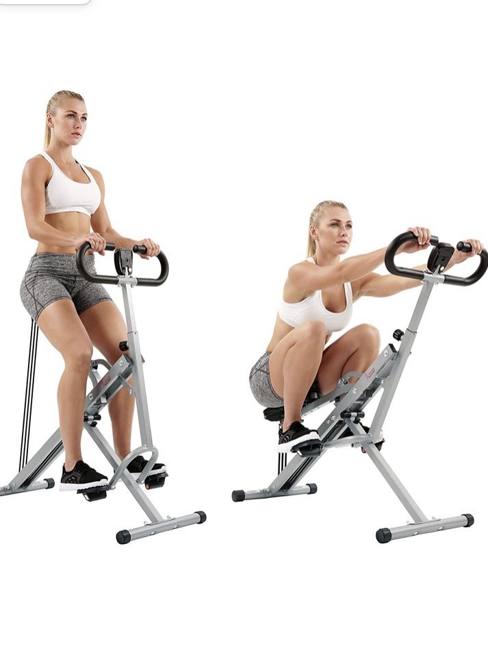 Squat Assist Row-N-Ride Trainer for Glutes Workout