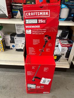 Craftsman WS2200 25-cc 2-cycle 17-in Straight Shaft Attachment Capable Gas String Trimmer