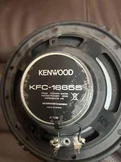 Kenwood 6 Inch Speakers 