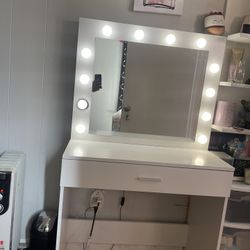 White Vanity