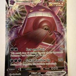 Gengar Vmax Fusion Strike Full Art