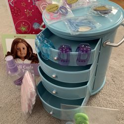 American Girl Doll, Salon Styling Caddy, 2011, Retired, Excellent Condition, In Box