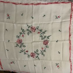 Hand Embroidered Tablecloth