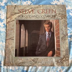 Steve Green For God And God Alone LP Sparrow