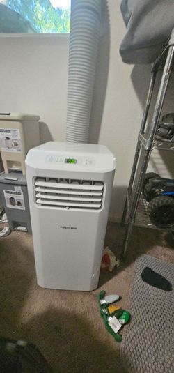 Hi Sense A/C w/remote + dry and fan settings too